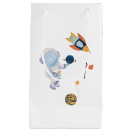 Outer Space Kids Verjaardagsfeestje Gift Bag Klein Cadeauzakje