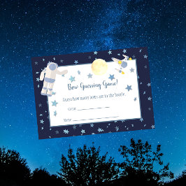 Outer Space Middernacht Raadspel | Wit Informatiekaartje