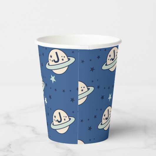 Outer Space Out of this World Birthday Papieren Bekers (Rechts)