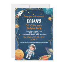 Outer Space Out of this World Verjaardag