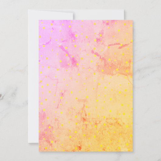 Outer Space Planet Girl eerste verjaardag uitnodig Kaart (Achterkant)