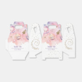 Outer Space planeten Roze meisje verjaardag Bedankdoosjes (Uitgevouwen)