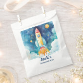 Outer Space Planets Eerste Verjaardag Bedankzakje (Geknipt)