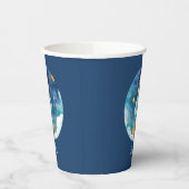 Outer Space Planets Eerste Verjaardag Papieren Bekers (Links)