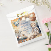 Outer Space Planets Jongen Eerste Verjaardag Favor Bedankzakje (Gezegeld)