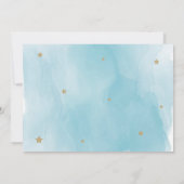 Outer Space Planets Jongen Eerste Verjaardag Foto Kaart (Achterkant)