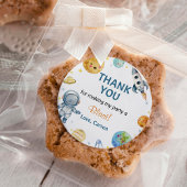 Outer Space Planets Jongensfeestje Stickers