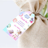 Outer Space Planets Raket Ship Bedankt Cadeau Labe Cadeaulabel