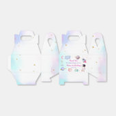 Outer Space Planets & Raketschip Verjaardagsfeest Bedankdoosjes (Uitgevouwen)