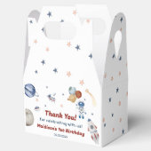 Outer Space Planets & Raketschip Verjaardagsfeest Bedankdoosjes (Geopend)