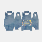 Outer Space Planets & Raketschip Verjaardagsfeest Bedankdoosjes (Uitgevouwen)