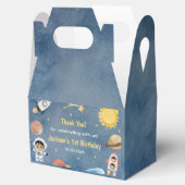 Outer Space Planets & Raketschip Verjaardagsfeest Bedankdoosjes (Geopend)