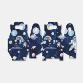 Outer Space Planets Verjaardagsfeestje Favor Box Bedankdoosjes (Uitgevouwen)