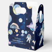 Outer Space Planets Verjaardagsfeestje Favor Box Bedankdoosjes (Geopend)