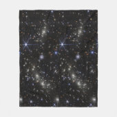 Outer Space Stars Galaxies Solar System Fleece Deken (Voorkant)
