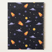 Outer Space | Studentenplanner Planner (Achterkant)