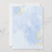 Outer Space Verjaardag Uitnodigen Sjabloon, 1e Ver Kaart (Achterkant)