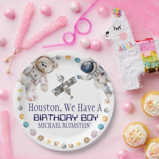 Outer Space Verjaardagsfeest Papieren Borden Papieren Bordje (Feest)