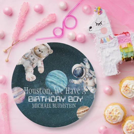 Outer Space Verjaardagsfeest Papieren Borden Papieren Bordje (Feest)