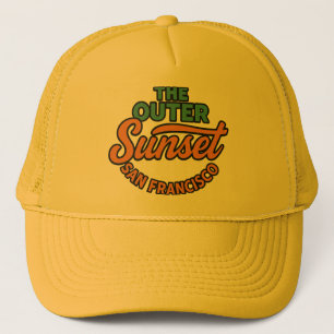 Outer Sunset Trucker Hat Pet
