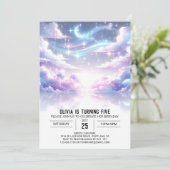 Outerspace Celestial Digitale Verjaardag Kaart (Staand voorkant)