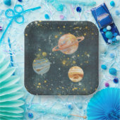 Outerspace Party-Borden Papieren Bordje (Feest)