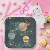 Outerspace Party-Borden Papieren Bordje (Feest)