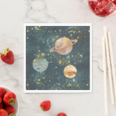 Outerspace Party servetten (Insitu)