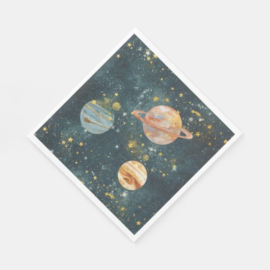 Outerspace Party servetten (Hoek)