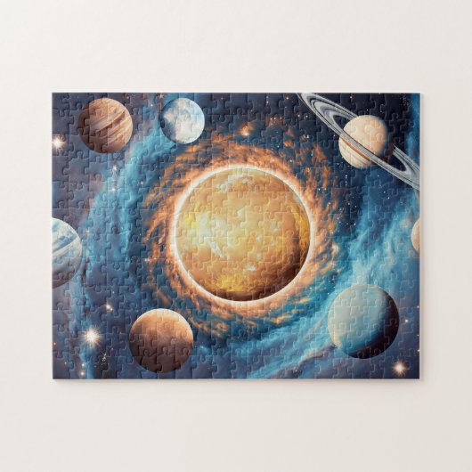Outerspace Recente puzzels Esthetische ruimte (Horizontaal)