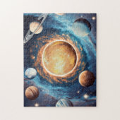 Outerspace Recente puzzels Esthetische ruimte (Verticaal)