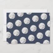 Outerspace Save the Date Blauw 1e Verjaardag Kaart (Achterkant)