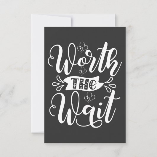 Outfit 'Worth the Wait', aankondiging Rainbow Baby (Voorkant)