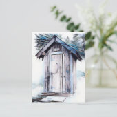 OUTHOUSE ART BRIEFKAARTEN (Staand voorkant)