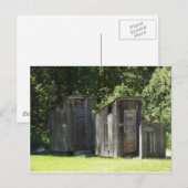 Outhouse Briefkaart (Voorkant / Achterkant)