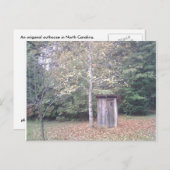 Outhouse Briefkaart (Voorkant / Achterkant)