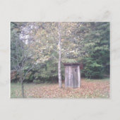 Outhouse Briefkaart (Voorkant)