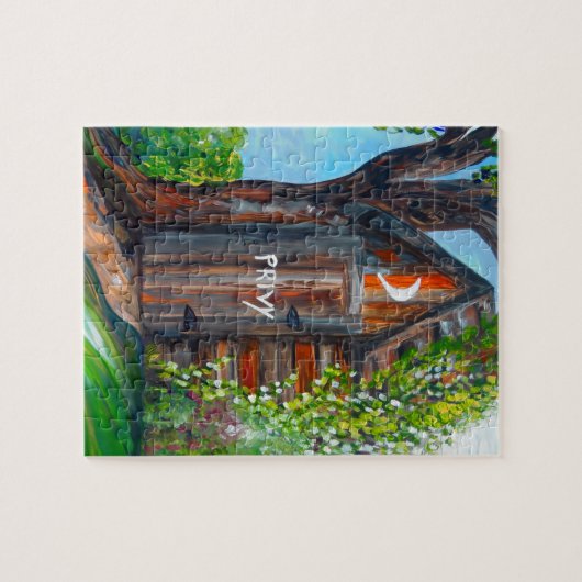 Outhouse Legpuzzel (Horizontaal)