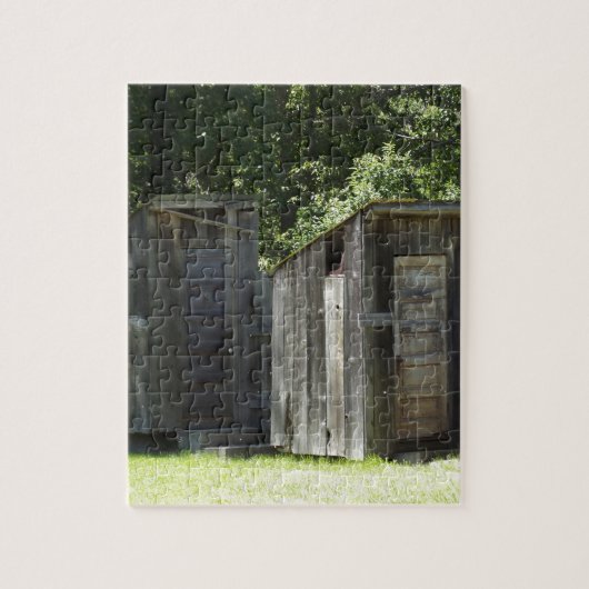 Outhouse Legpuzzel (Verticaal)