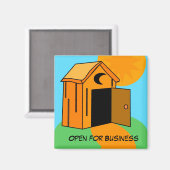 Outhouse Magneet (Voorkant / Achterkant)