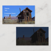 Outhouses Bodie Visitekaartje (Voorkant / Achterkant)