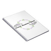 Outlander Claire JESUS H. ROOSEVELT CHRIST Funny Notitieboek (Rechterzijde)