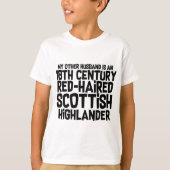 Outlander Grappige Andere Schotse echtgenoot Joke T-shirt (Voorkant)