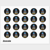 Outlander Lover Essential T Shirt  Ronde Sticker (Vel)