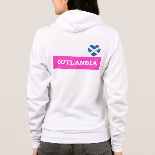 Outlandia Heart Hoodie (Achterkant)