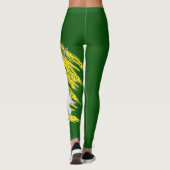 Outlands Stag - Gold Alternative Leggings (Achterkant)