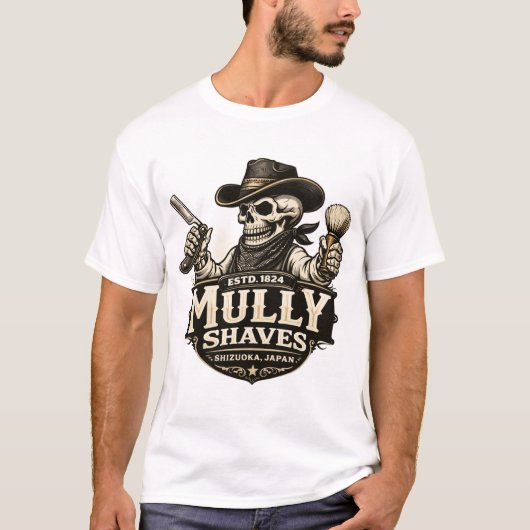 Outlaw Barber T-Shirt (Voorkant)