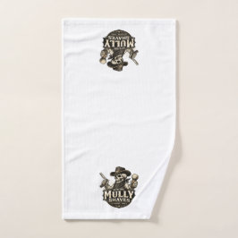 Outlaw Barbershop Towel Handdoek