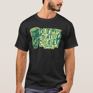 OUTLAW COUNTRY CRUISE FESTIVAL 2024 T-SHIRT