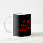 Outlaw Evolution Koffiemok (Links)